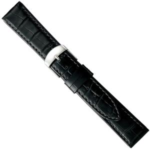 バンビ 時計ベルト (21mm幅) (黒)BAMBI SCOTCHGARD BKMB053AT 返品種別B｜joshin