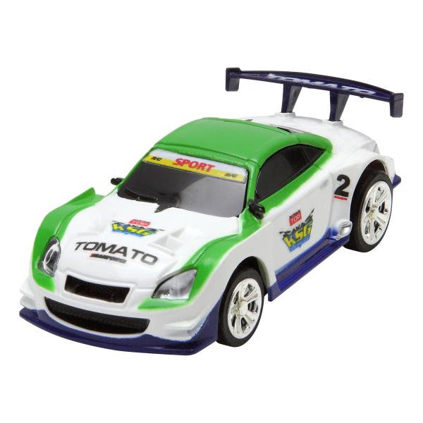 ハピネット 1/ 58 ミニカーR/ C レーシングホワイト(27MHz)ラジコン 返品種別B