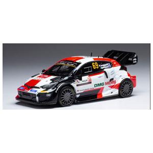 TOYOTA ヤリス GR RALLY1 #69 K.ロバンペラ ラリー 2024 Bburago 1/43