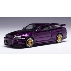 イクソ 1/ 43 日産 スカイライン GT-R R34 2002 メタリックパープル(CLC526...