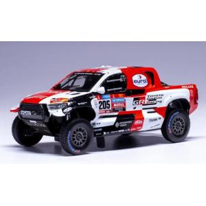 イクソ 1/ 43 トヨタ GR DKR HILUX T1+ GR 2023年 ダカールラリー #2...