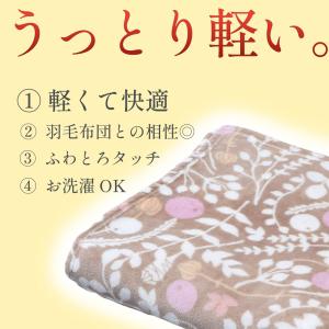 西川 ニューマイヤー毛布 FQ02025419C10