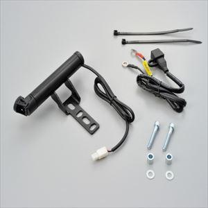 デイトナ 電源ソケット マルチバーUSB電源5V2.1A  マスターシリンダークランプタイプ 93380 返品種別B