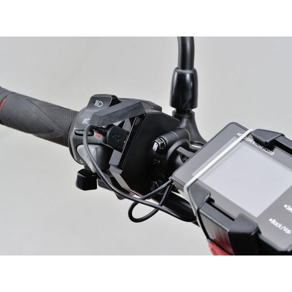 デイトナ バイク専用電源スレンダーUSB Type-A 1ポート(5V2.4A) DAYTONA 9...