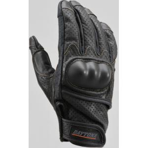 デイトナ メンズ パンチングメッシュプロテクターカウレザーグローブ DAYTONA HBG-130 18912 返品種別B
