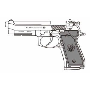 マルシン工業 M9A1 シルバーABS 組立キットモデルガンの商品画像