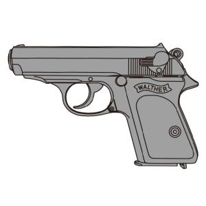 マルシン ワルサーPPK/S シルバー ABS樹脂製　モデルガン　SMG刻印 マルシン ワルサーPPK モデルガン 完成品 シルバーABS : web shop
