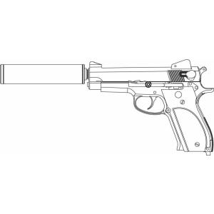 マルシン MK.22 Mod0 エクセレントヘビーウエイト(完成品)モデルガン 返品種別B