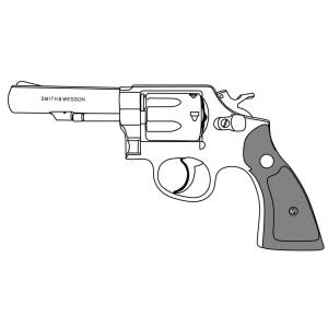 マルシン工業 S＆W M10 ミリタリー＆ポリス Xカート仕様 WディープブラックABSエアガン 返品種別B
