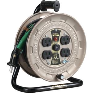 ハタヤ コードリール 三相200Vアース付 20A 10m JT3-102M コード