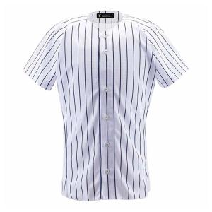 デサント 野球 ソフトボール用ユニフォームシャツ DESCENTE フルオープンシャツ DS-DB7000-SWNV-XO