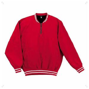 デサント 野球 ソフトボール用コート DESCENTE 長袖プルオーバーコート DS-STD410-RED-XO