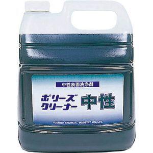 ユシロ化学工業 什器＆床用洗浄剤 クリーナー中性 4L 洗剤・クリーナー 3120000831 返品種別B｜joshin