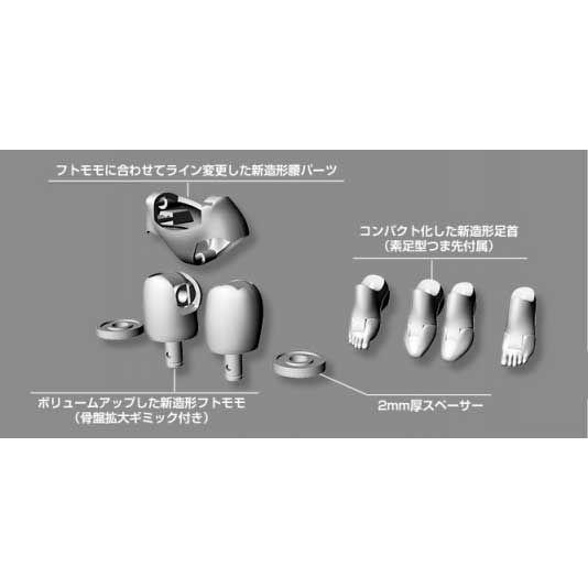 コトブキヤ (再生産)メガミデバイスM.S.G 02 ボトムスセット ホワイト(KP567)プラモデ...