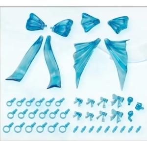 コトブキヤ M.S.Gモデリングサポートグッズ ドレスアップパーツ キュートリボンセット スカイブル...