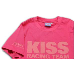 キジマ KISSレーシングチーム Tシャツ (ピンク L) KIJIMA K1345P07 返品種別B｜joshin