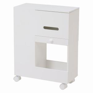 萩原 コスメワゴン MUD-6648WH（ホワイト）の商品画像