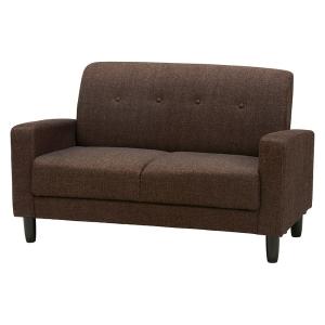 I】 萩原(Hagihara) ケイディ2P-BR ソファ 新生活 インテリア 家具  