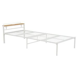 HAGIHARA シングルベッドホワイト KH-3085WHMS