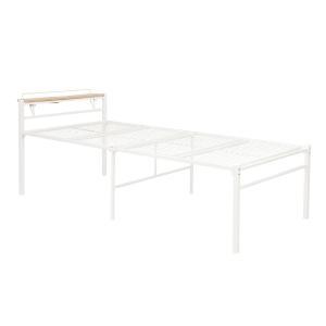 HAGIHARA 宮付きシングルベッド ハイタイプ KH-3095WHMS