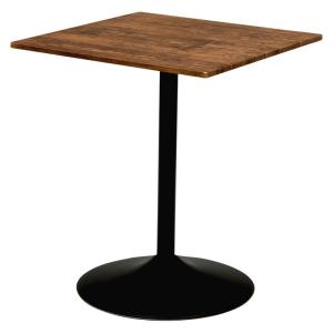 HAGIHARA(萩原) テーブル(ブラウン・幅60×奥行60×高さ70cm)角型タイプ LT-4919BR 返品種別A