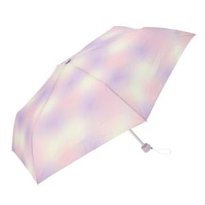 Amusant sous la pluie(アミュゾンスーラプルイ) 耐風 折りたたみ傘(ピンクxパープル・55cm) BF017483-1A-2C 返品種別A｜joshin
