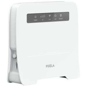 PIXELA LTE対応 SIMフリーホームルーター 11ac(Wi-Fi5)対応 867+300M...