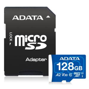 ADATA microSDXCメモリーカード 128GB Class10 UHS-I(U3) V30 A2※GoPro 動作確認済み MAX Performance ADTAG-128G 返品種別A｜joshin