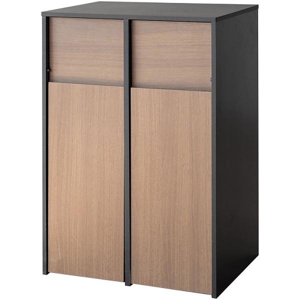 宮武製作所 分別キャスターダストボックス Helios [ヘリオス](ブラウンブラック) MIYAT...