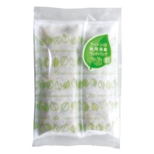 フィトンα靴用消臭ウッドバッグ森の香り1足分 タジマヤ 返品種別A