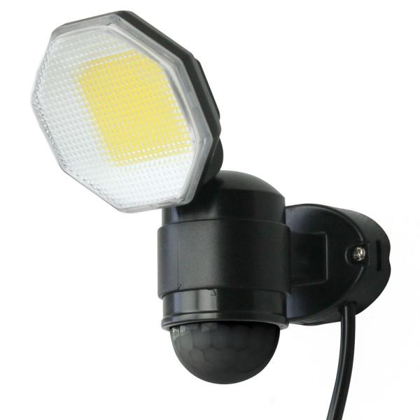 大進 AC式 COB型LEDセンサーライト (1灯) DAISHIN コンセント式センサーライト 1...