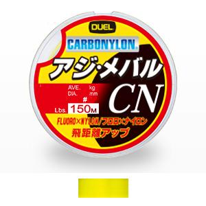 DUEL アジ・メバル CN 150m イエロー(0.8号/ 3lb) 返品種別A｜joshin