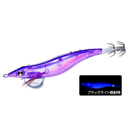 YO-ZURI スシQ(エサ巻エギ)ボトム用 3.5号(15 KVPU/ グレープ) ／お届け：1〜...