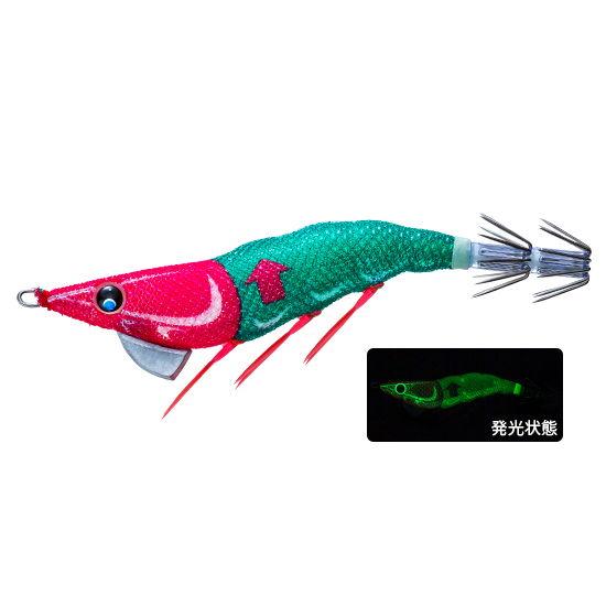 YO-ZURI イージーライズ↑(フローティング) 100mm(2 LRM/ 夜光レッドグリーン) ...