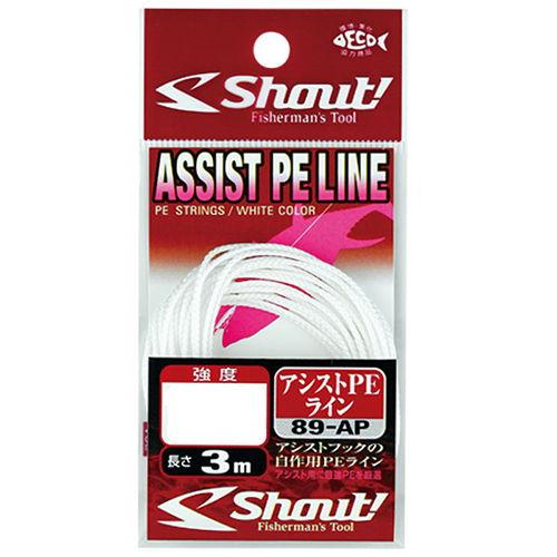 シャウト アシストPEライン 80lb(3m) 返品種別A