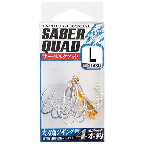 シャウト サーベルクアッド14 L(2/ 0)(4本)  返品種別A