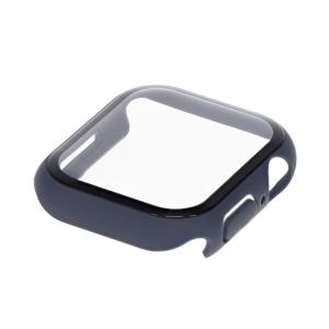 オウルテック Apple Watch 41mm用 ガラスフィルム一体型 保護ケース Owltech OWL-AWBCV0441-NV