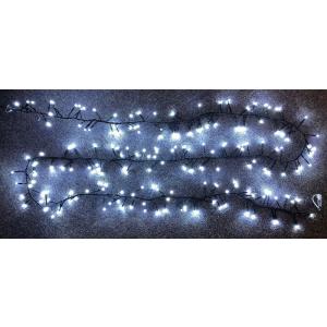 エス・ティー・イー イルミネーションライト(ホワイト) STE デコライトプロ クラスター196球 ...