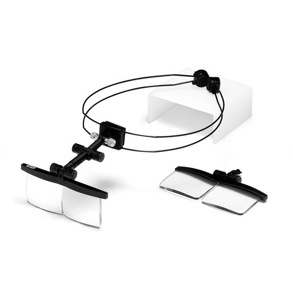 ウェーブ HGワイヤーバンド式ヘッドルーペ(HT-069) 返品種別B