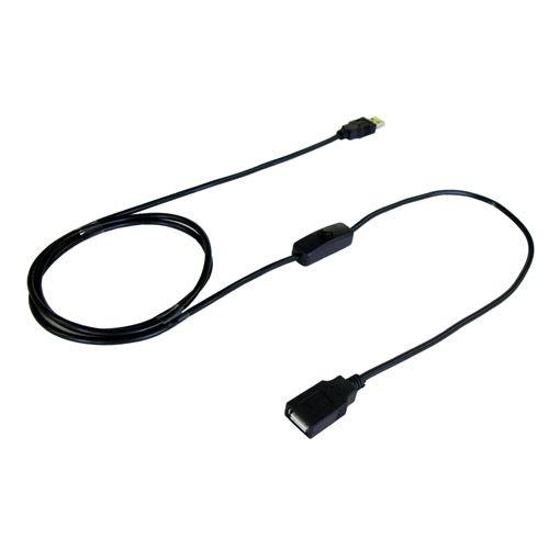 タイムリー スイッチ付きUSB電源延長ケーブル USB-SWITCHCABLE 返品種別A