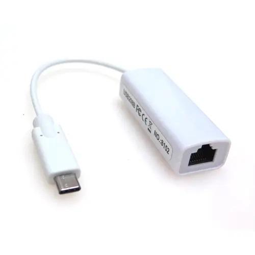 タイムリー Type-C接続LANアダプタ(ホワイト) TM-TCLAN20 返品種別A