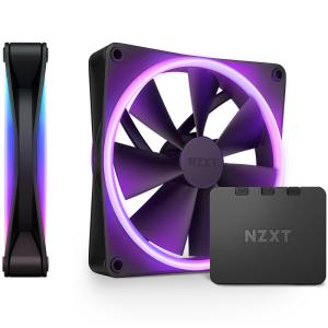 NZXT 140mm ブラック RF-D14DF-B1 RGB