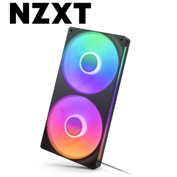 NZXT 新機軸 PCケースファン シングルフレームファン F240 RGB CORE 240mm ...