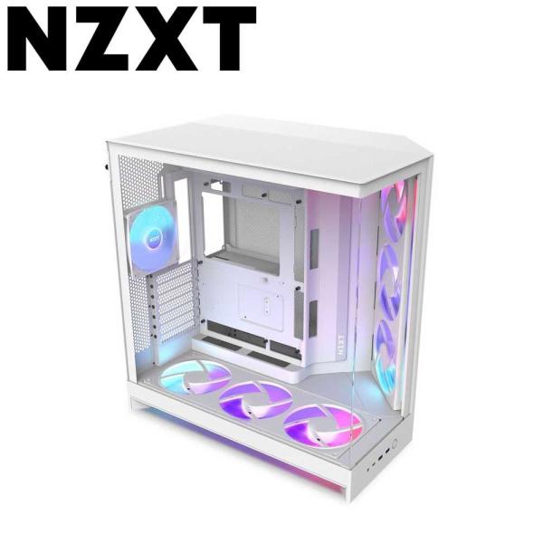 NZXT 大型デュアルチャンバー構造採用のATXケース H9 FLOW PLUS(2025)(ATX...