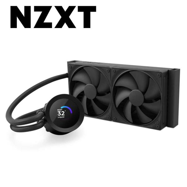 NZXT 簡易水冷クーラー KRAKEN PLUS (エントリーモデル) 240mm(ブラック) R...