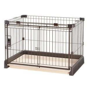 リッチェル（Richell） もっとお掃除簡単ペットサークル 90-60 ダーク