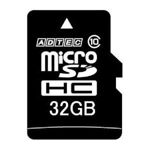 アドテック microSDHCメモリーカード 32GB Class10 ADTEC AD-MRHAMシリーズ AD-MRHAM32G/ 10 返品種別A｜joshin