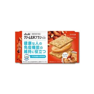 クリーム玄米ブランプラス アーモンドクリーム 4枚(2枚×2個入) アサヒグループ食品 返品種別B