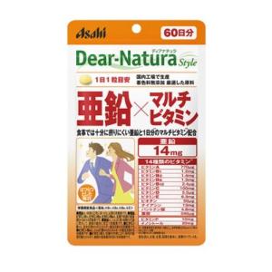 ディアナチュラスタイル 亜鉛×マルチビタミン60粒 アサヒグループ食品 返品種別B｜Joshin web