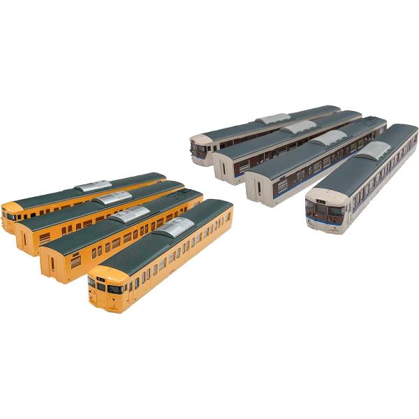 グリーンマックス (N) 18516 JR115系1000番台30N体質改善車 4両編成ボディキット...